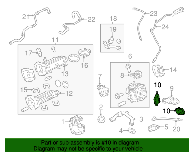 Seal Kit 20142016 Ford (FC3Z9P455B) Wholesale Ford Parts Fast