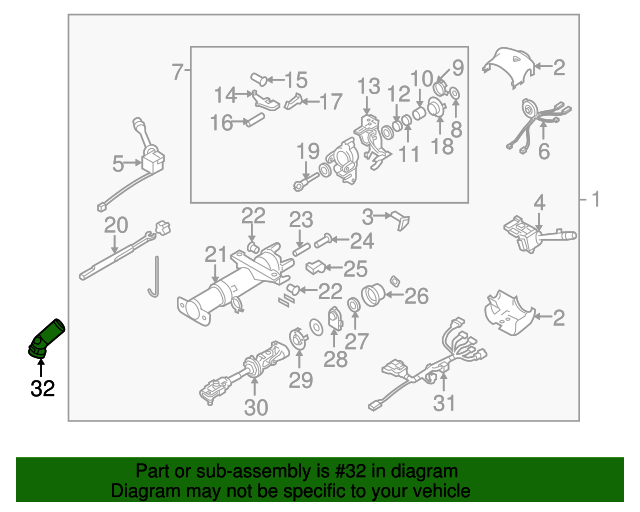 GM OEM Steering Column-Boots 15287326