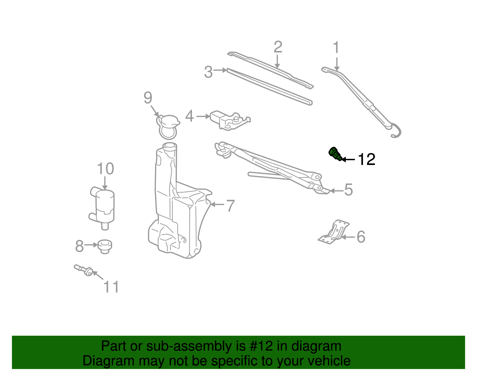 Hose Assembly, Wswa Solv Cntnr - GM (88944334)