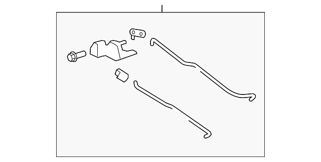 Genuine Honda 74910-SJC-A01 Tailgate Support Cable Assembly Genuine Honda 74910-SJC-A01 Tailgate Support Cable Assembly