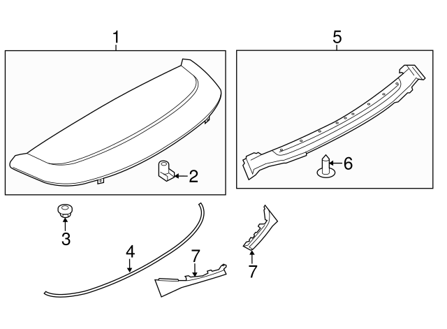 2013-2022 Land Rover Range Rover Lower Molding LR038608 | Visionary Parts