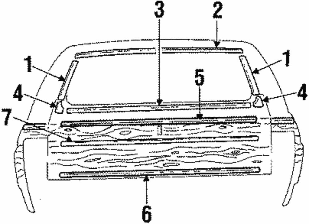 Molding - GM (9634519)