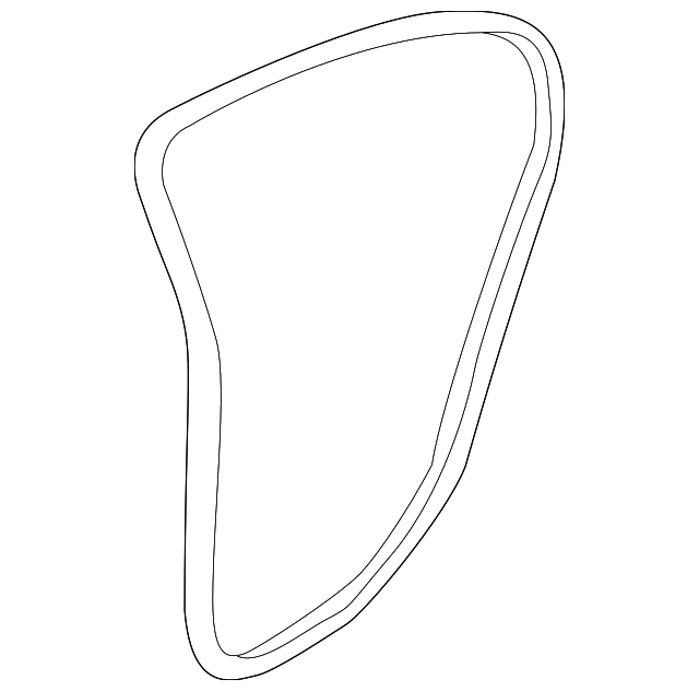 Weatherstrip-Rear S/D - GM (92200769)