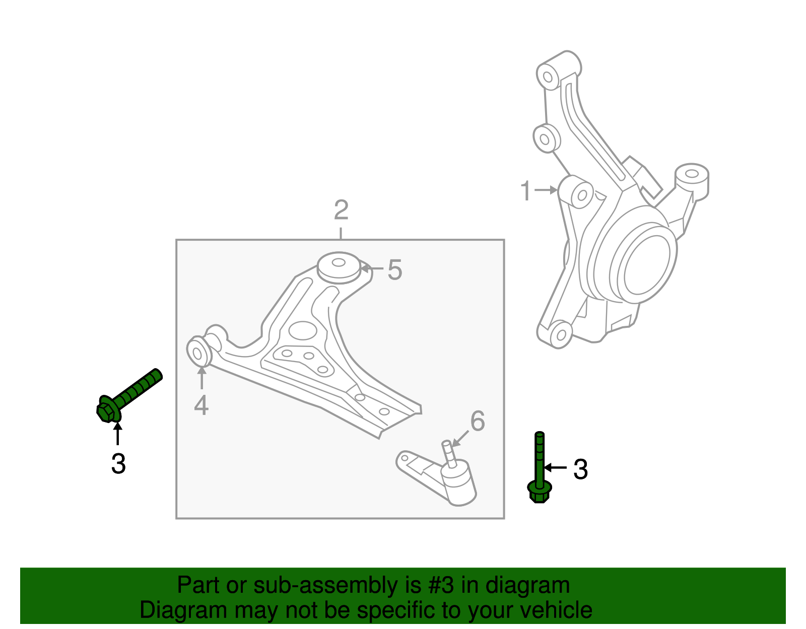 Multi-Purpose Bolt - GM (94502120)
