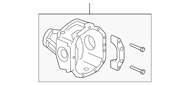 Carrier-Front Diff - GM (25801720)
