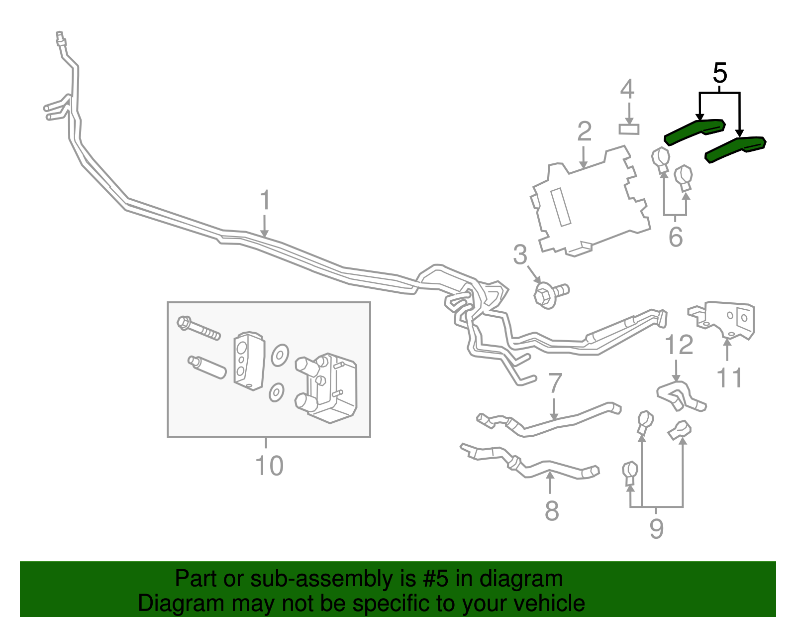 F (S)Hose - GM (84030542)