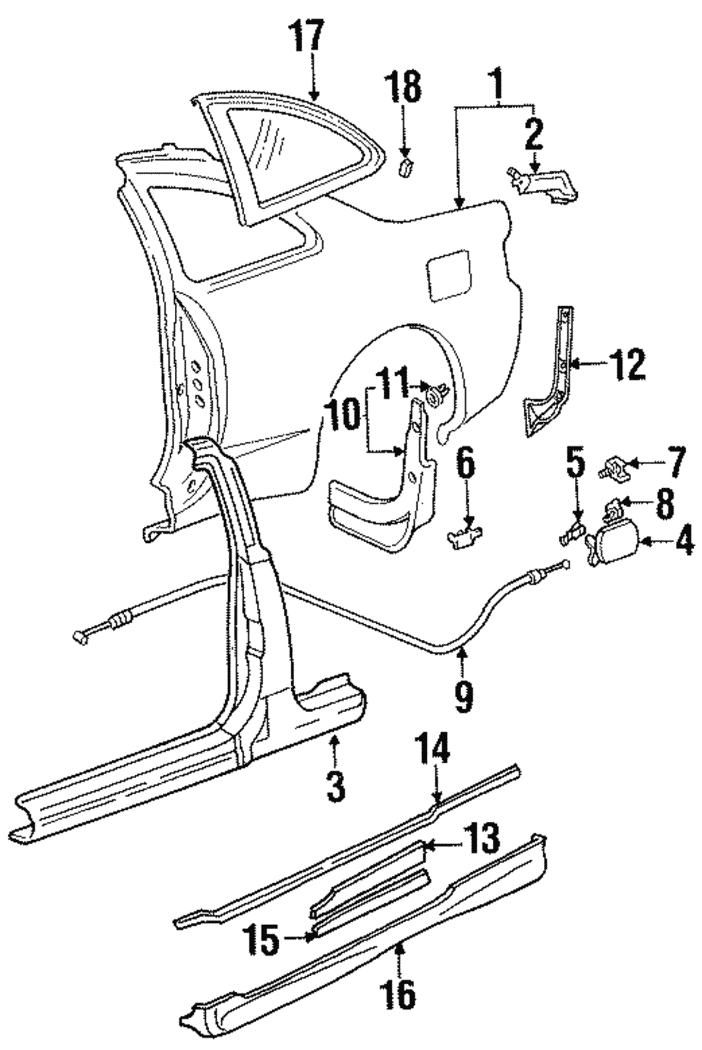 Mud Guard Retainer - Toyota (90189-06116)