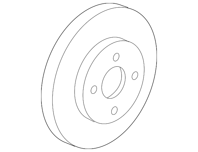 Front Disc Brake Rotor - GM (19303829)