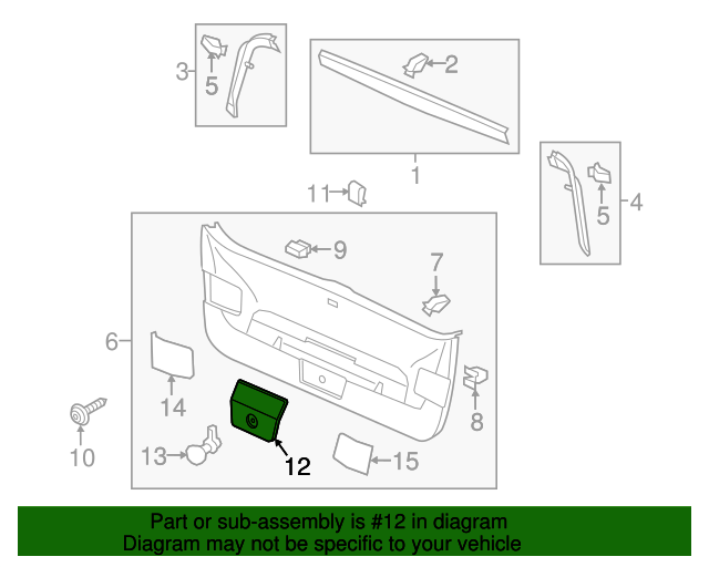 Mount Panel 5G6-860-285-82V