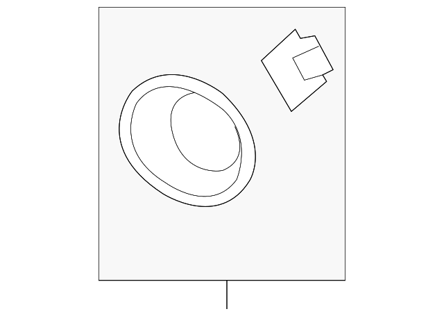 Land Rover Left Fog lamp Bezel Part# DXB000231LMLR Land Rover Left Fog lamp Bezel Part# DXB000231LMLR