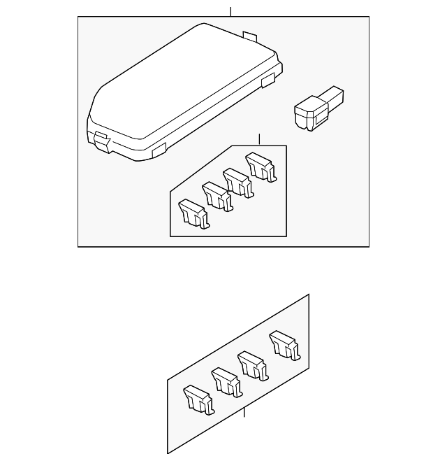 38256T0AA01 Cover, Relay Box (Upper) 20122014 Honda CRV Honda