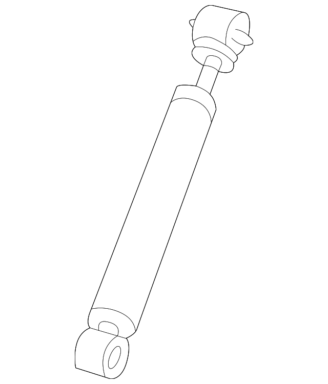 Rear Air Lift Shock Absorber - GM (88946622)