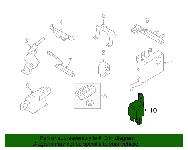 20112013 Kia Sportage Relay 95240 3W100 OEM Parts Online