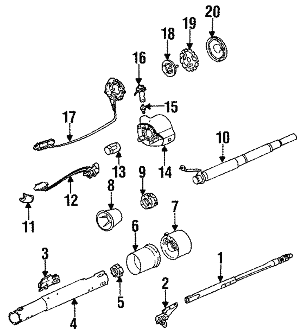 Wiper Switch - GM (7842716)