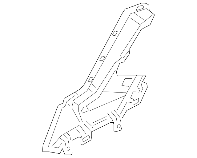 2019-2022 Volvo Cargo Cover Bracket - Passenger Side (RH) 31462682 ...
