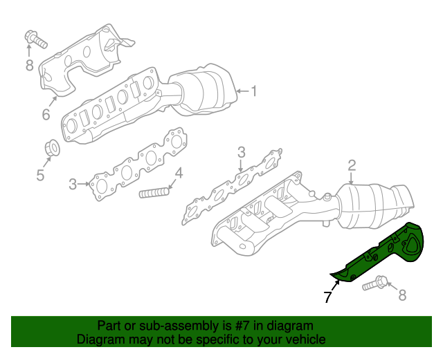 20162022 Nissan Heat Shield 16590EZ30A Parts for Nissans
