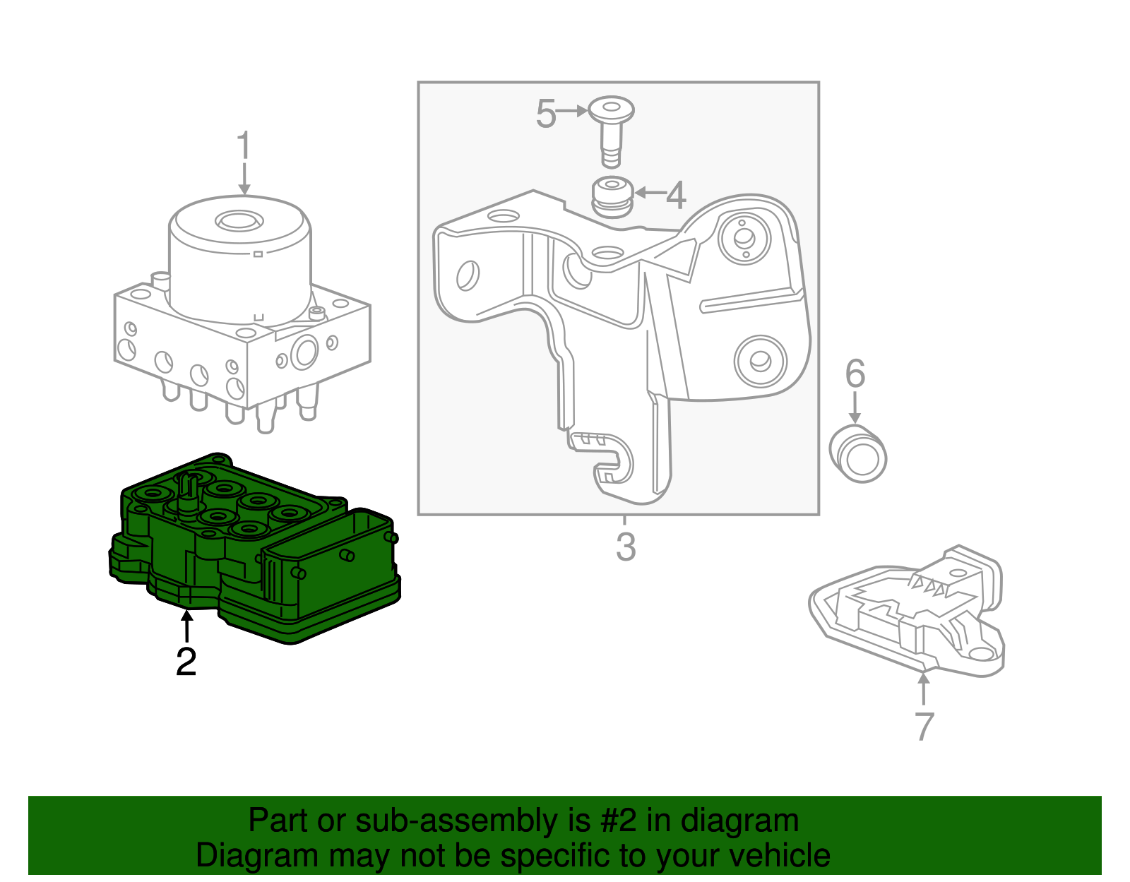 Electronic Brake Control Module - GM (95406022)