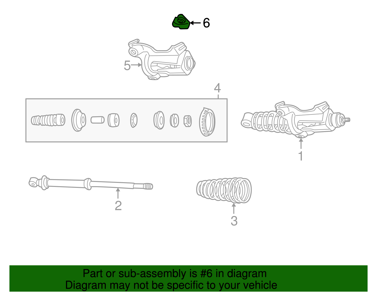 Plate, Rear Suspension Mt Anc - GM (90496725)