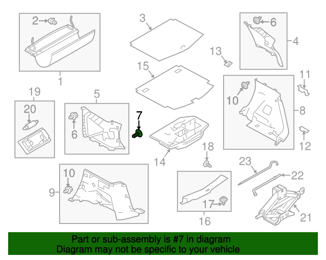 2 Pcs Cargo Cover Hook Clips 79916-d1000 Replacement For Nissan 240SX Kicks Silvia