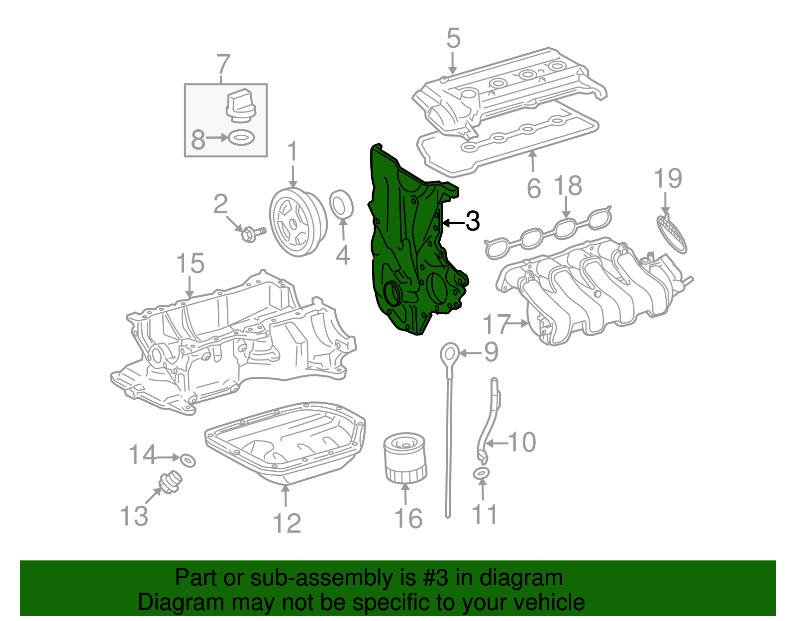 Oil Pump - Scion (15100-21042)