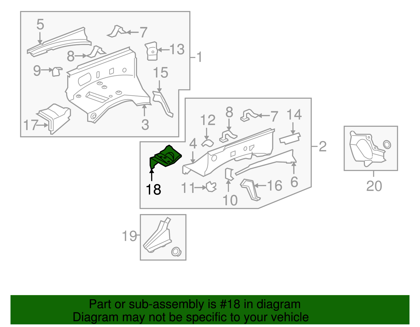 Front Extension - Toyota (53704-60040)