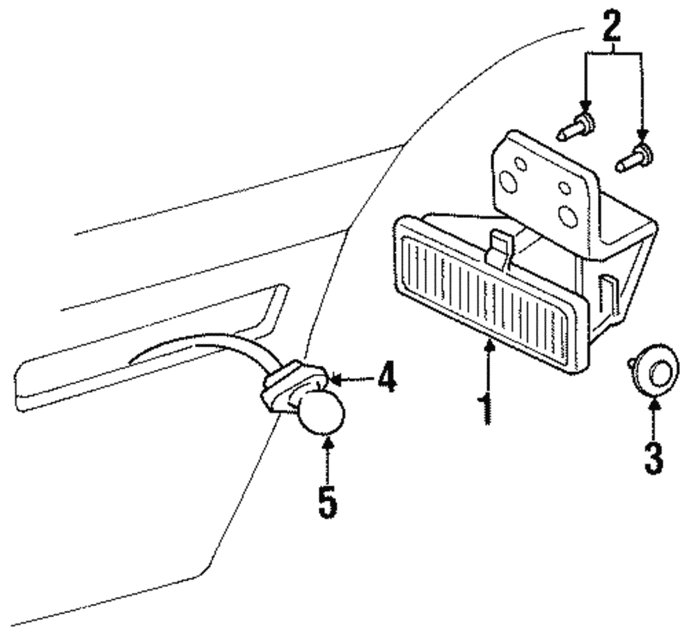 Bulb Assembly, Front Fog Lp (Halogen) (893X) - GM (12450001)