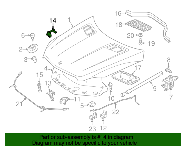166-880-01-64-64 - Safety Catch 2012-2021 Mercedes-Benz | Mercedes-Benz ...