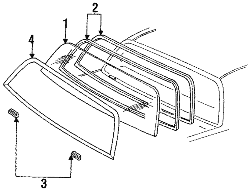 Spacer - Ford (E8SZ-6342308-A)