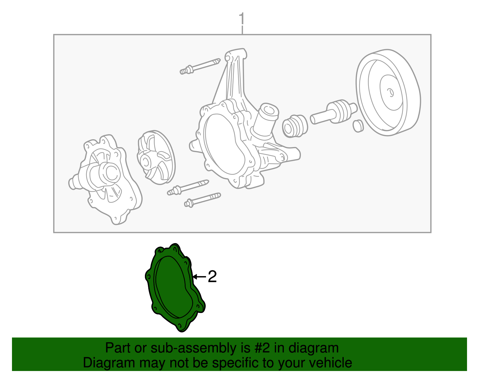 Gasket - Ford (XW4Z-8507-BA)