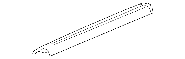 Rail Assembly-Lugg Carr Side                   *Dark Smoke Gray - GM (94723092)