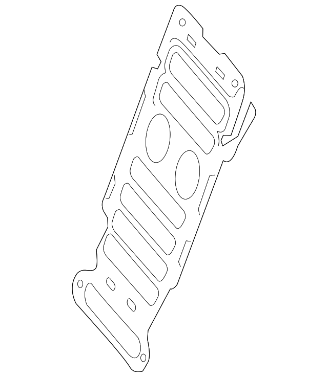 0009101711 Seat Lumbar Support Cushion 20132020 MercedesBenz