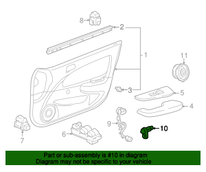Door Jamb Switch For Toyota Sequoia Tundra Sienna 11-19 84231