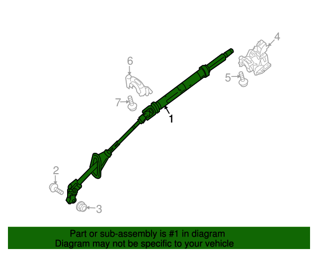 451460000164 Steering Column 20082016 Smart Fortwo MercedesBenz