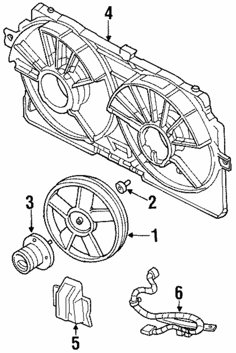 Harness Assembly-Eng Cool Fan Wrg - GM (12190329)
