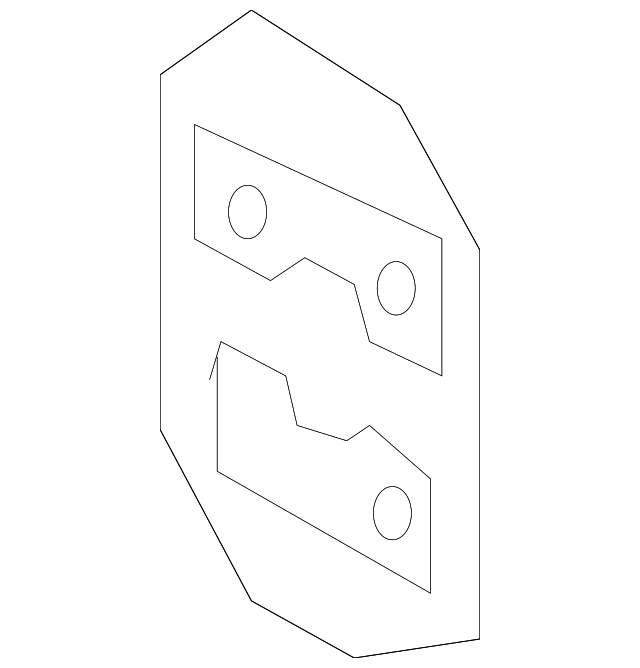 Passenger Side Frame Rail End - GM (84461490)