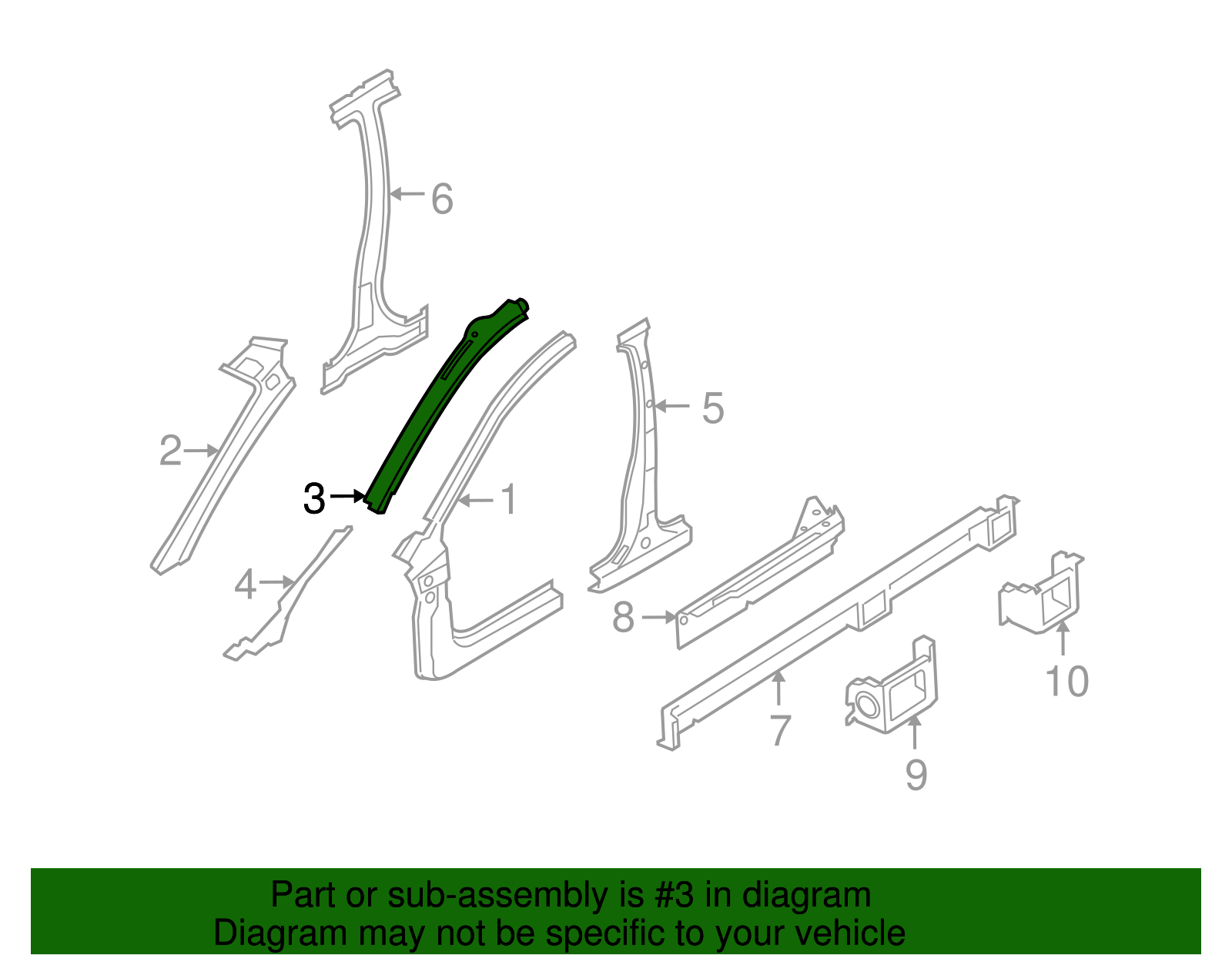 Reinforcement - GM (93180682)