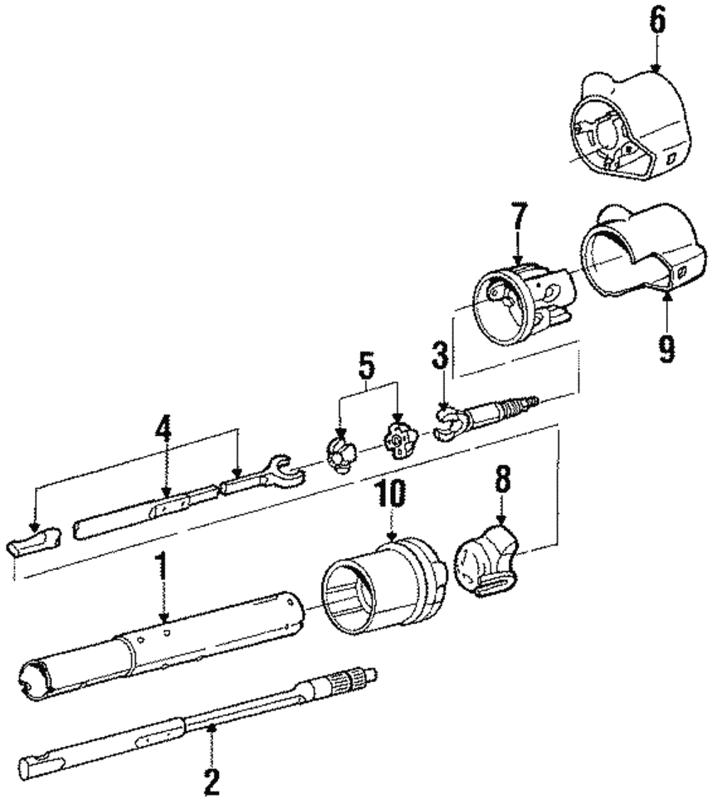 Lock Housing - GM (7841080)