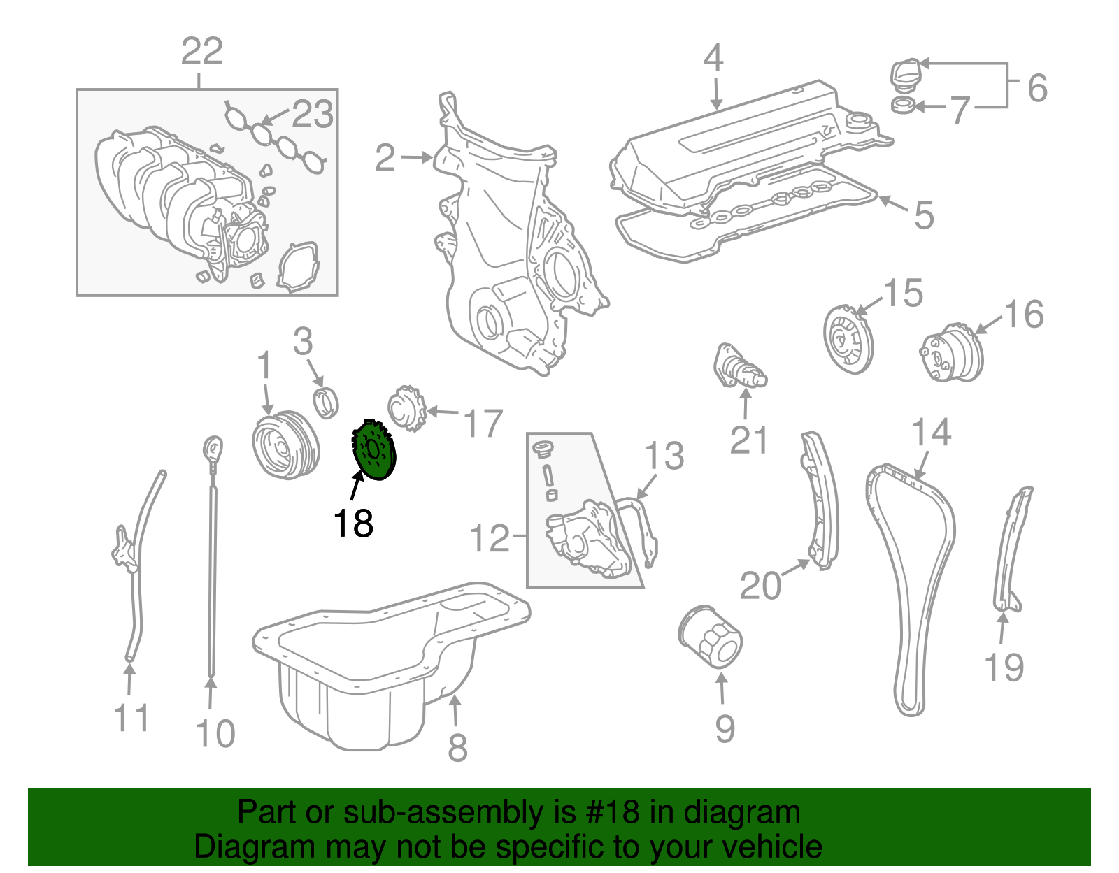 Crankshaft Position Sensor Reluctor Ring - GM (94859427)