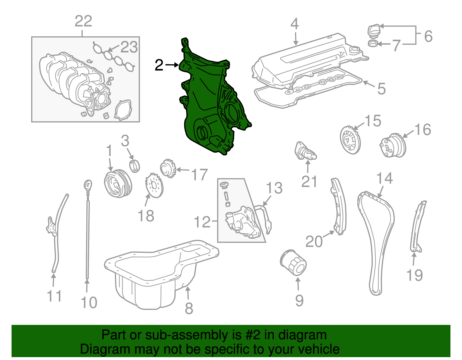 Cover, Eng Front - GM (94858982)