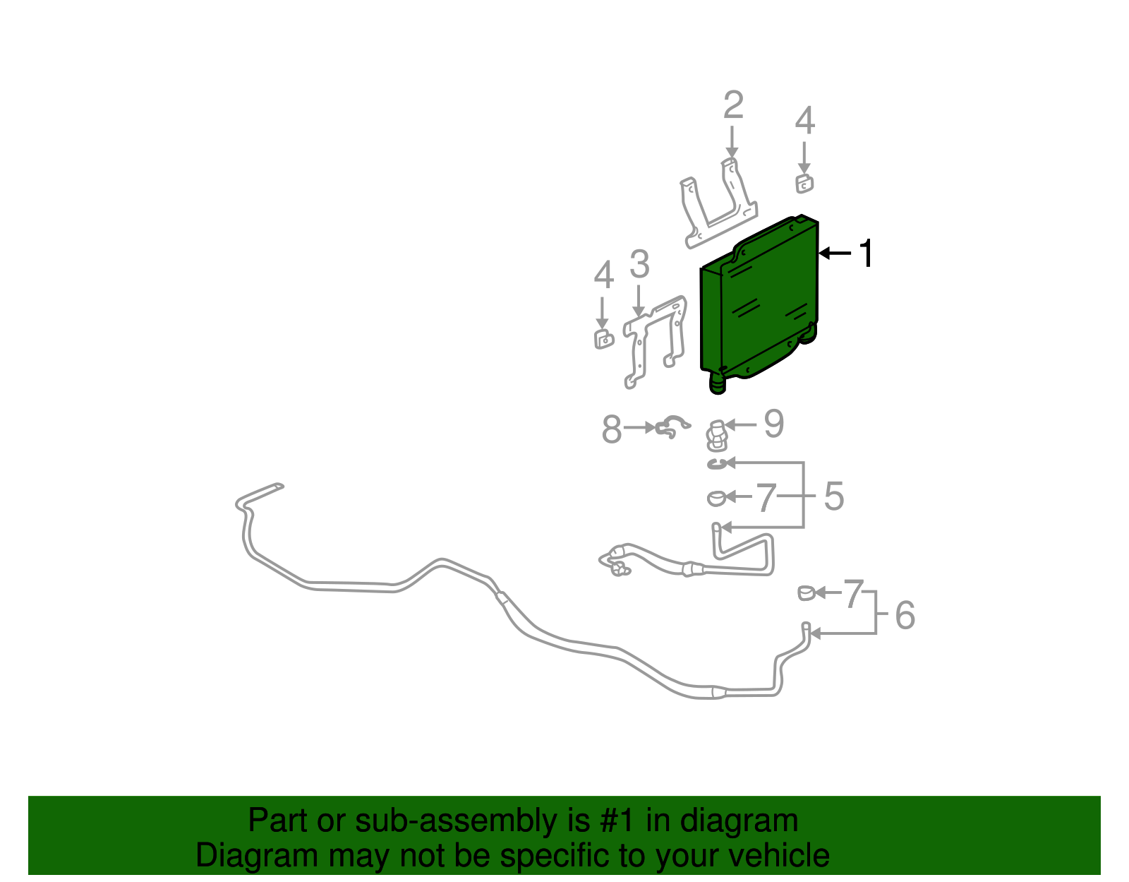 Trans Cooler - GM (89022577)