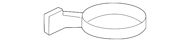 Air Conditioning Accumulator Bracket - GM (15136597)