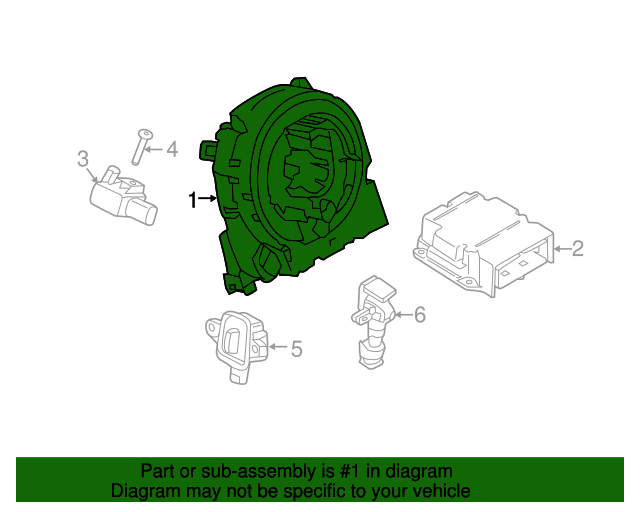 2015-2024 Porsche Clock Spring 95B-953-568-J | Sunset Porsche Parts