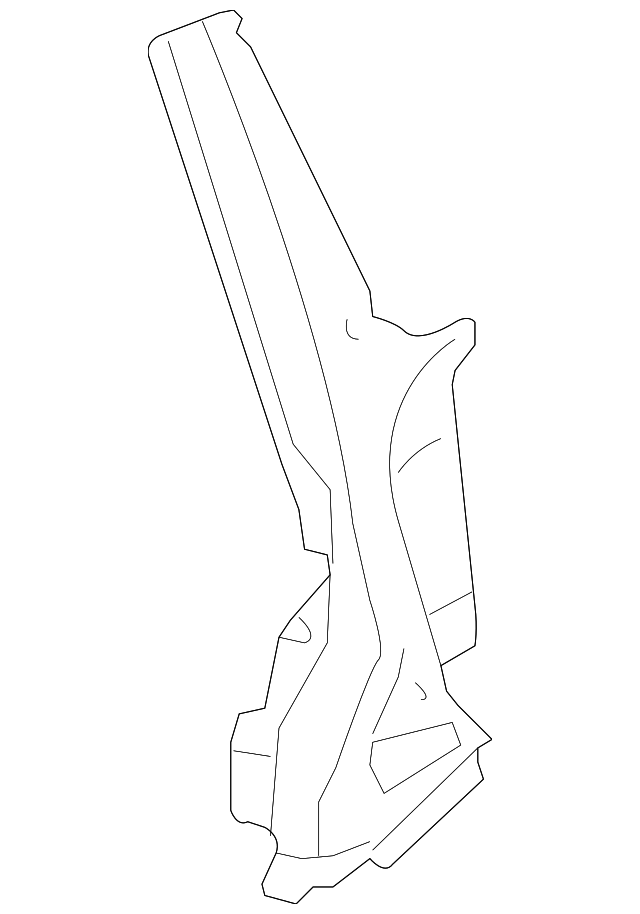 15297848 Lock Pillar Reinforced 20062011 Chevrolet HHR GM Parts Club