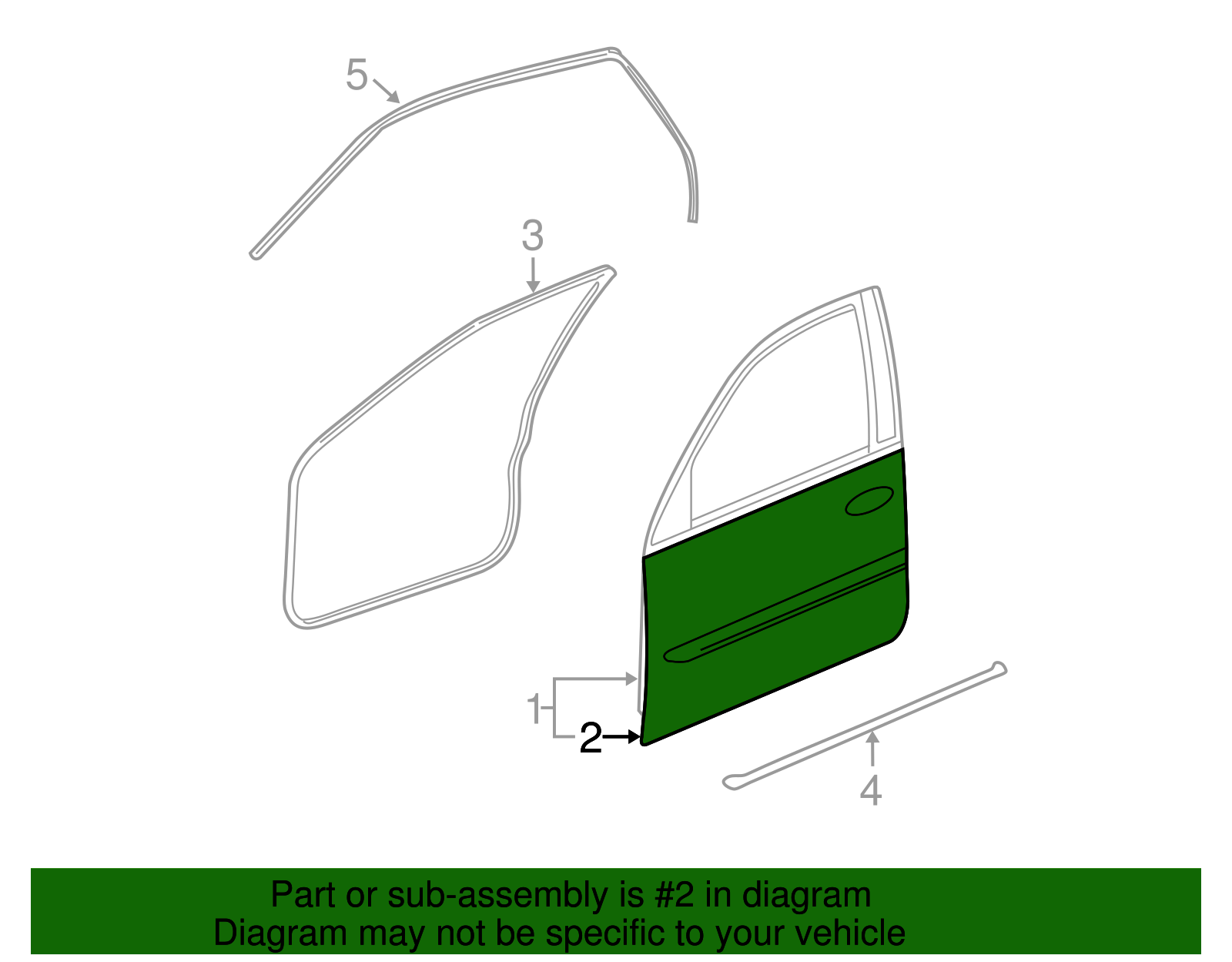 F Panel - Cadillac (89025813)