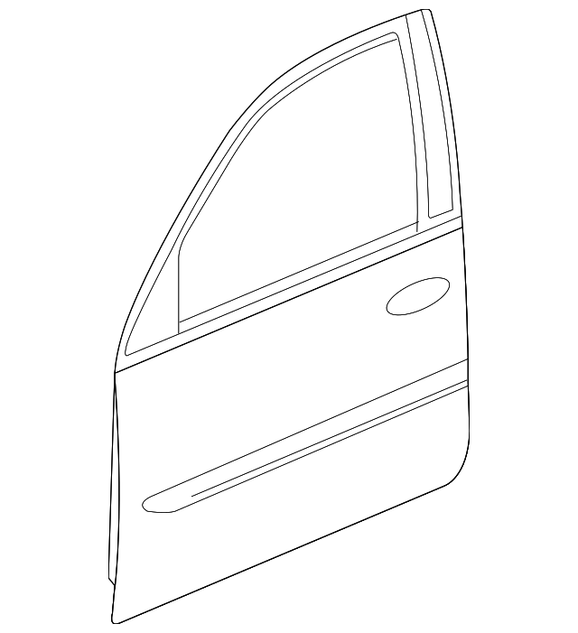 Door, Front Side - GM (89025816)