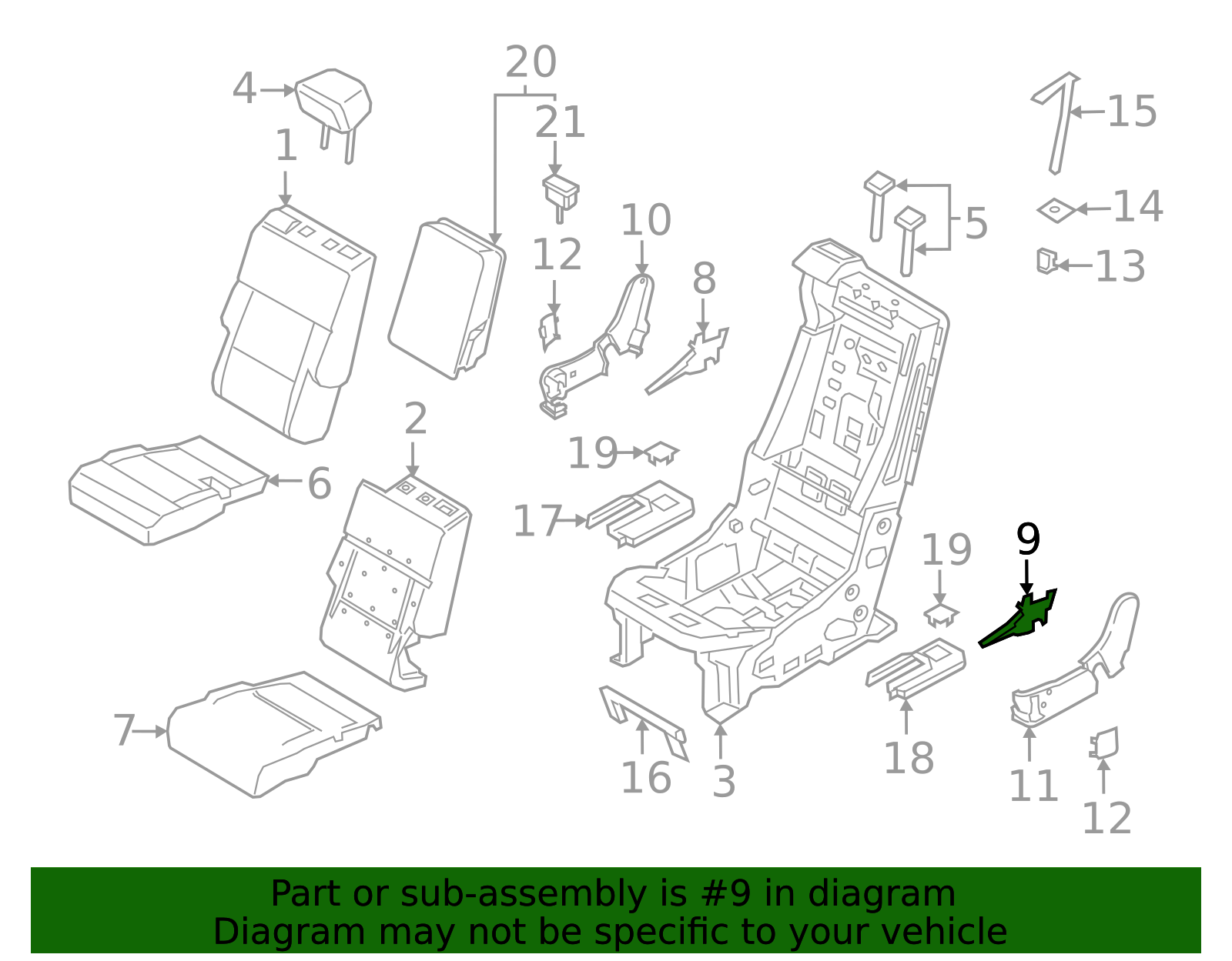 Pivot Cover - Ford (LB5Z-7861349-AL)