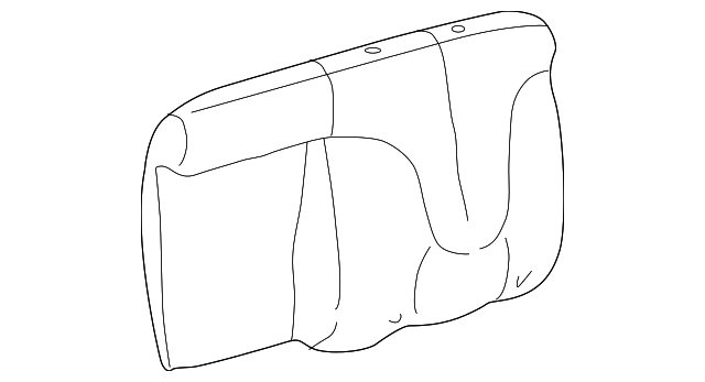 Seat Back Cover - GM (89043749)