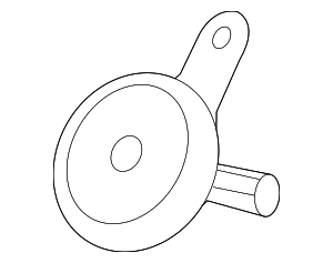 38100-SNB-W02 - Horn Assembly (Low) - 2009-2011 Honda Fit | Honda