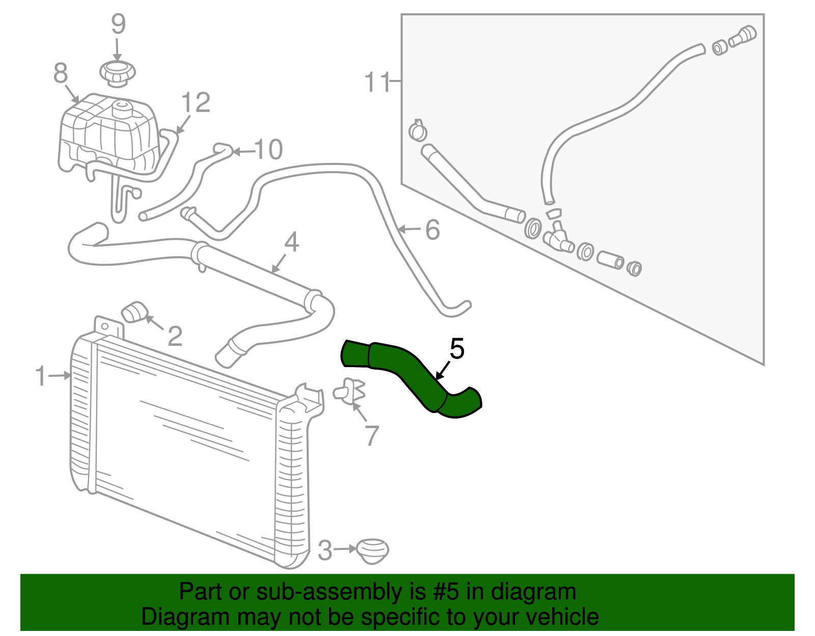 Hose - GM (15057982)