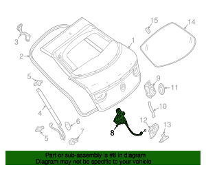 292-906-28-00 - Actuator 2016-2019 Mercedes-Benz | AutoNationParts.com